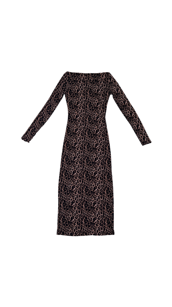 Vestido de Oncinha Midi - Imagem 3
