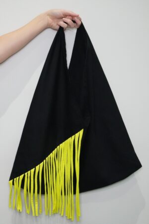 maxi bolsa com franjas